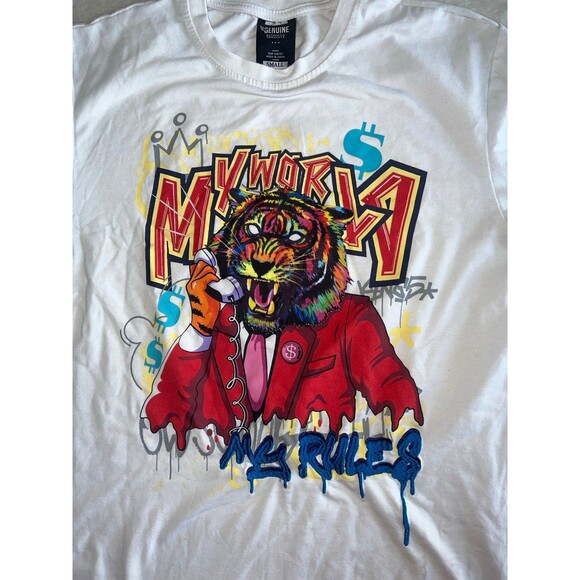 Tiger - my rules tshirt sz S - Picture 2 of 5